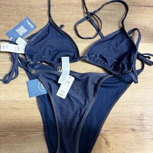 Chic Navy Bikini Set